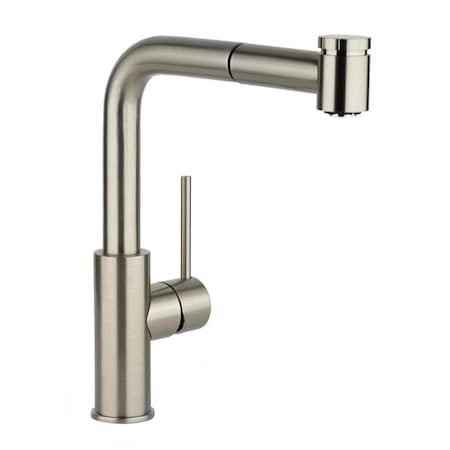 Elkay Harmony Single Hole Kitchen Faucet With Pull-Out Spray And Lever Handle Chrome LKHA3041CR